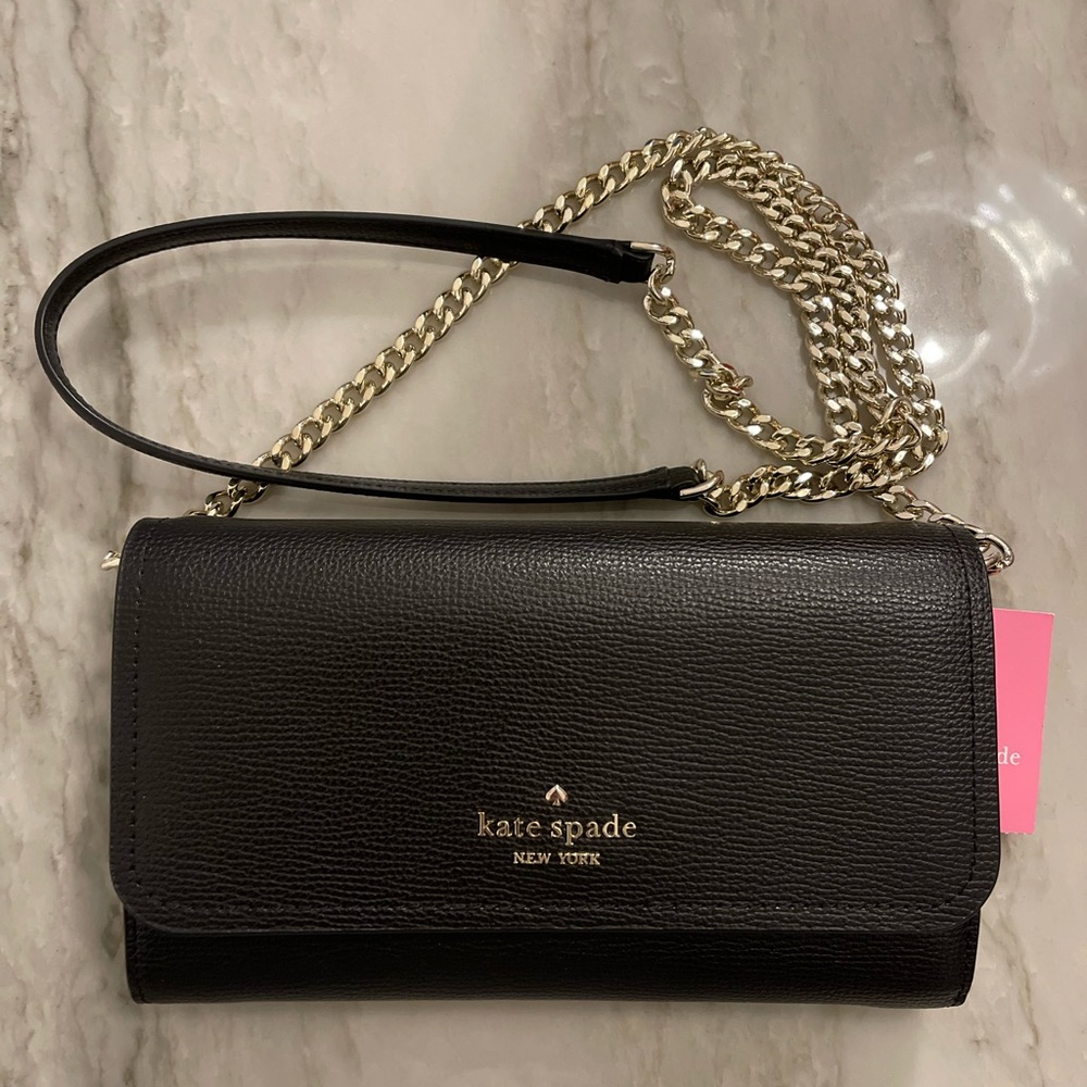 NWT Kate Spade Chain Wallet